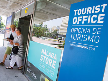 Nuevo diseño oficina turismo Plaza de la Marina Málaga