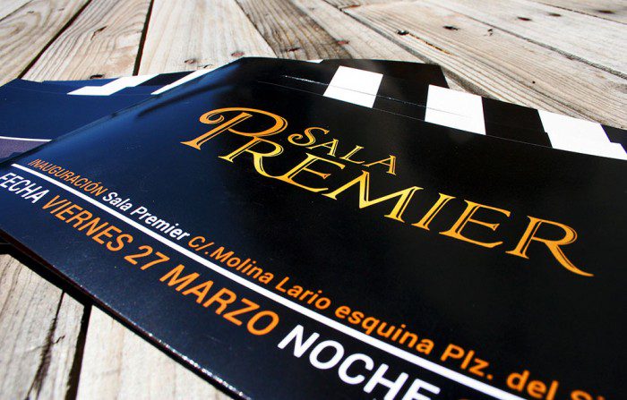 Diseño de Invitación campaña apertura Sala Premier