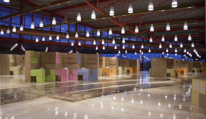 stand de carton