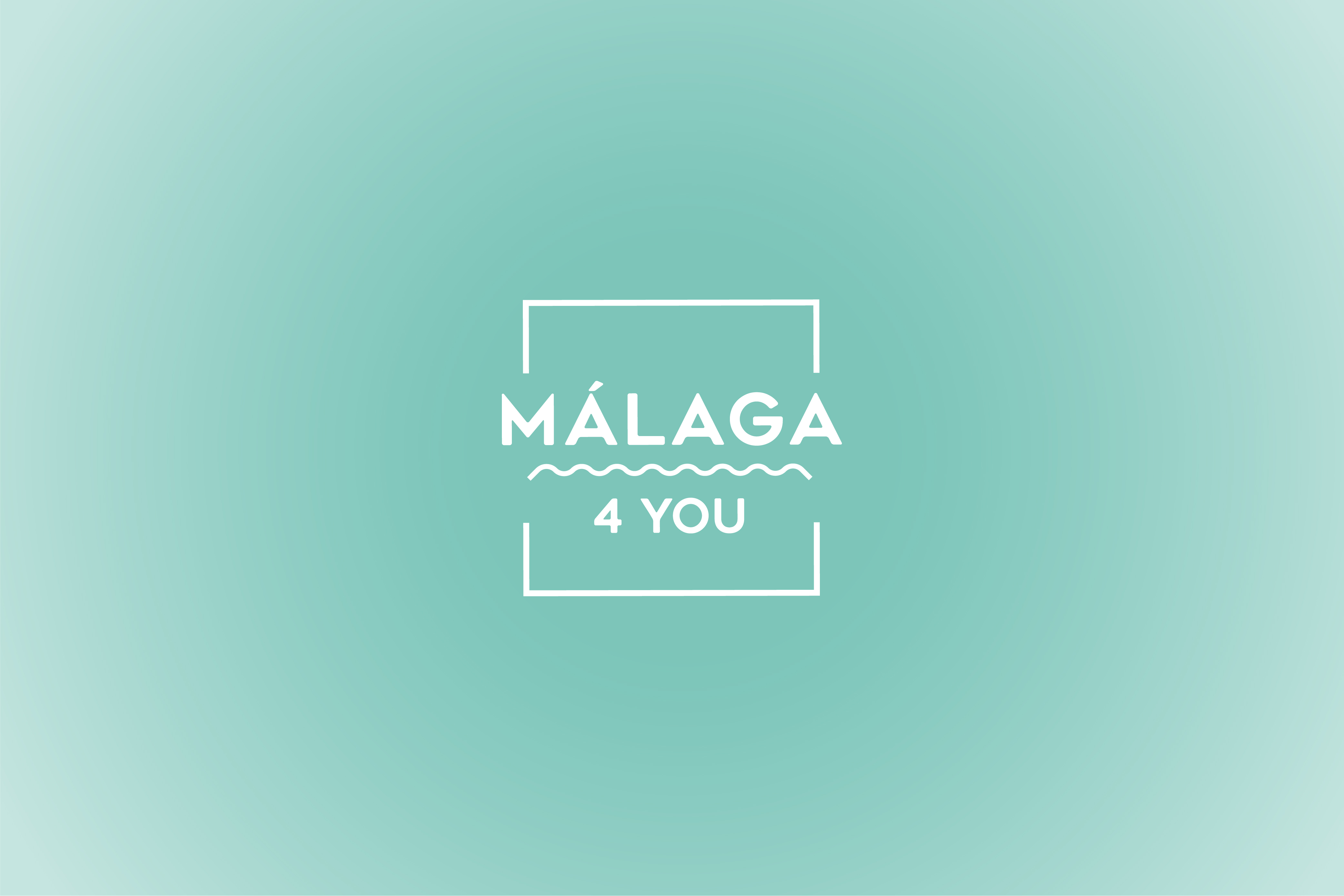 diseño de apartamentos turísticos. Imagen Corporativa Logo Málaga 4 you