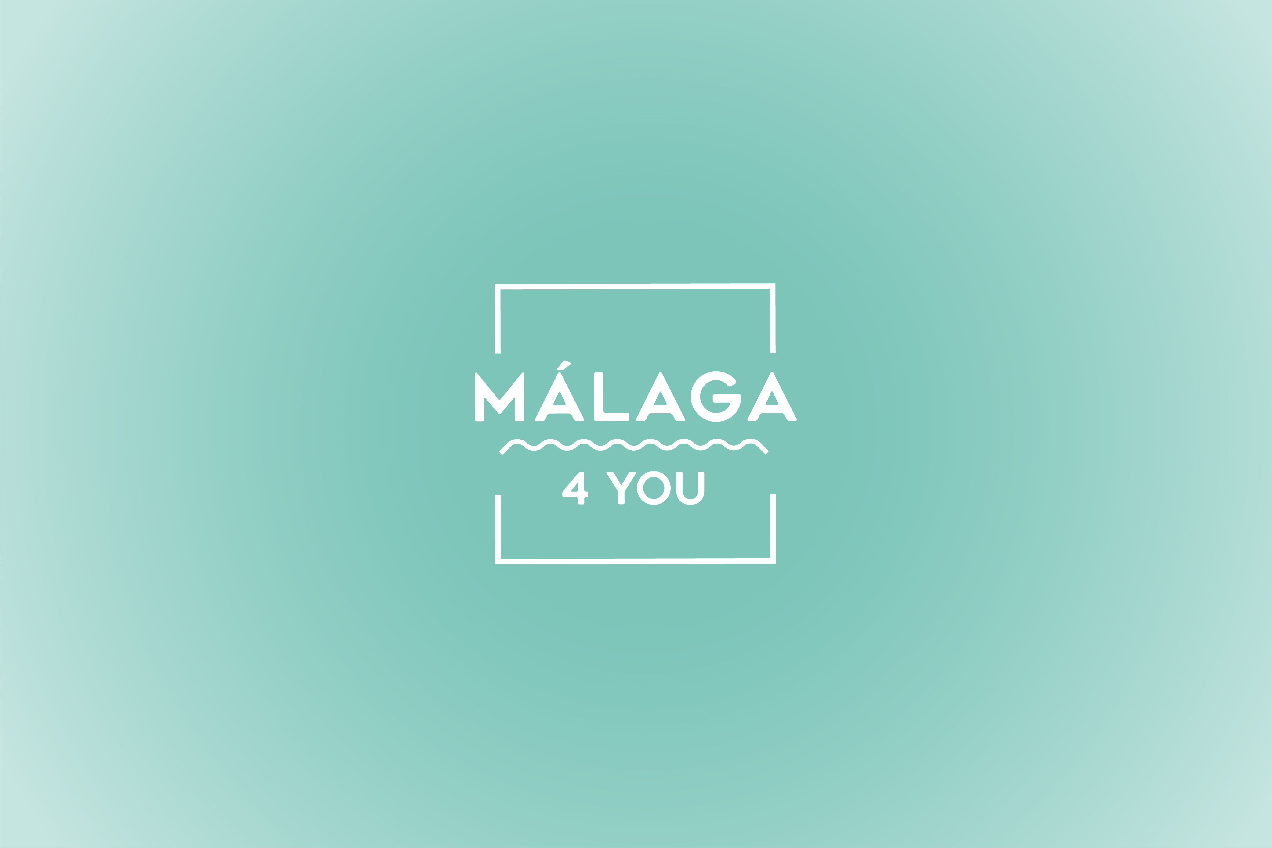 diseño de apartamentos turísticos. Imagen Corporativa Logo Málaga 4 you
