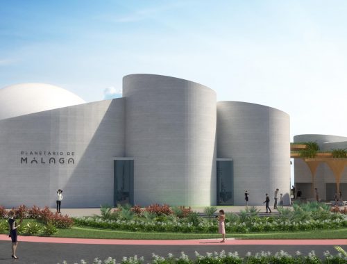 Planetario de Málaga. Infografía