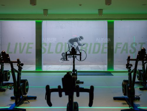 Tematización Gimnasio Sala Cycling