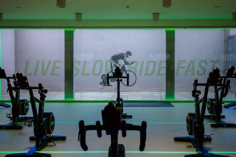Tematización Gimnasio Sala Cycling