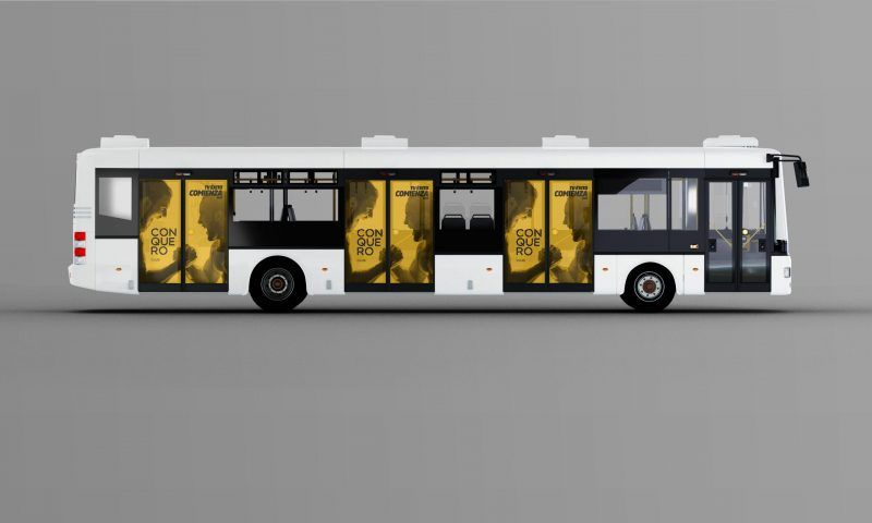 campaña de apertura Bus Lateral