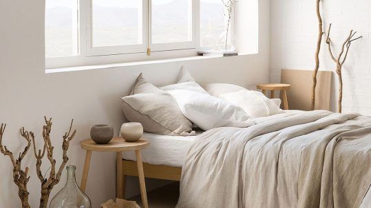 Estilo Japandi dormitorio
