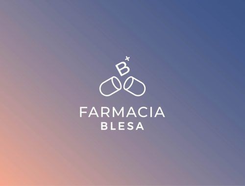 Rediseño de logo para farmacia Blesa Portada