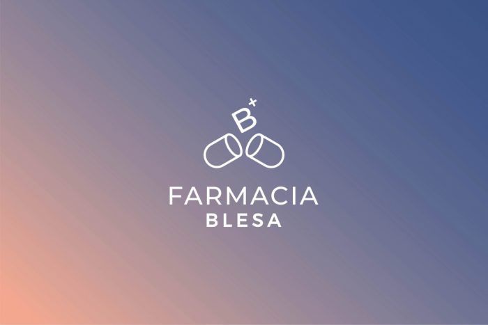 Rediseño de logo para farmacia Blesa Portada