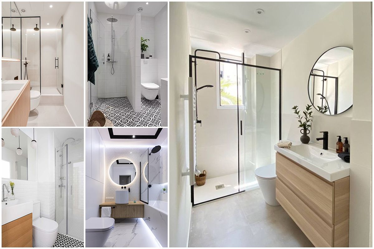 Diseño interior neutro para baños y aseos pequeños