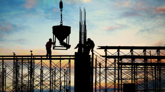Consumo de agua en construcción portada