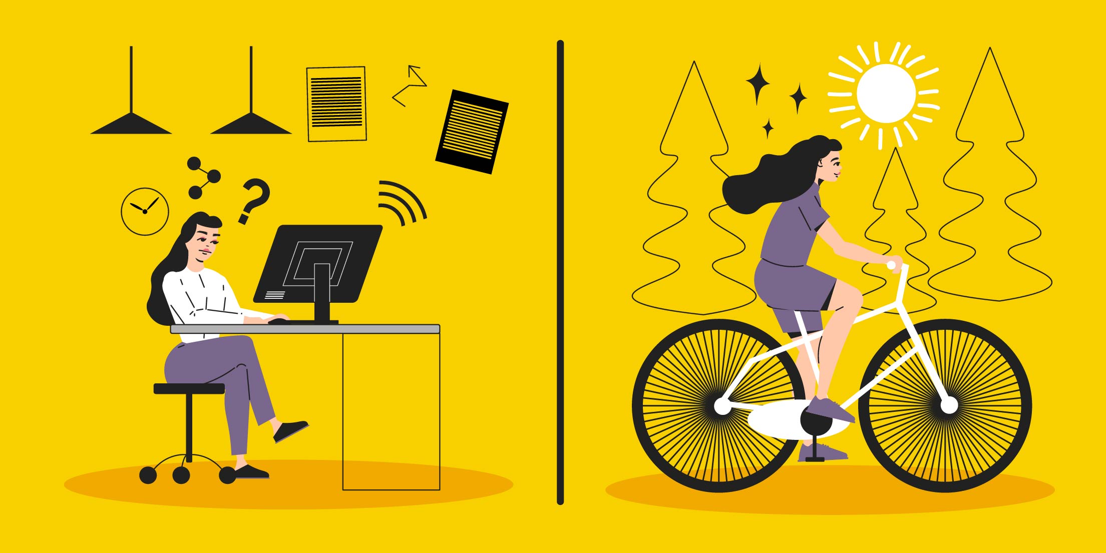 equilibrio vital TRABAJO VS VIDA