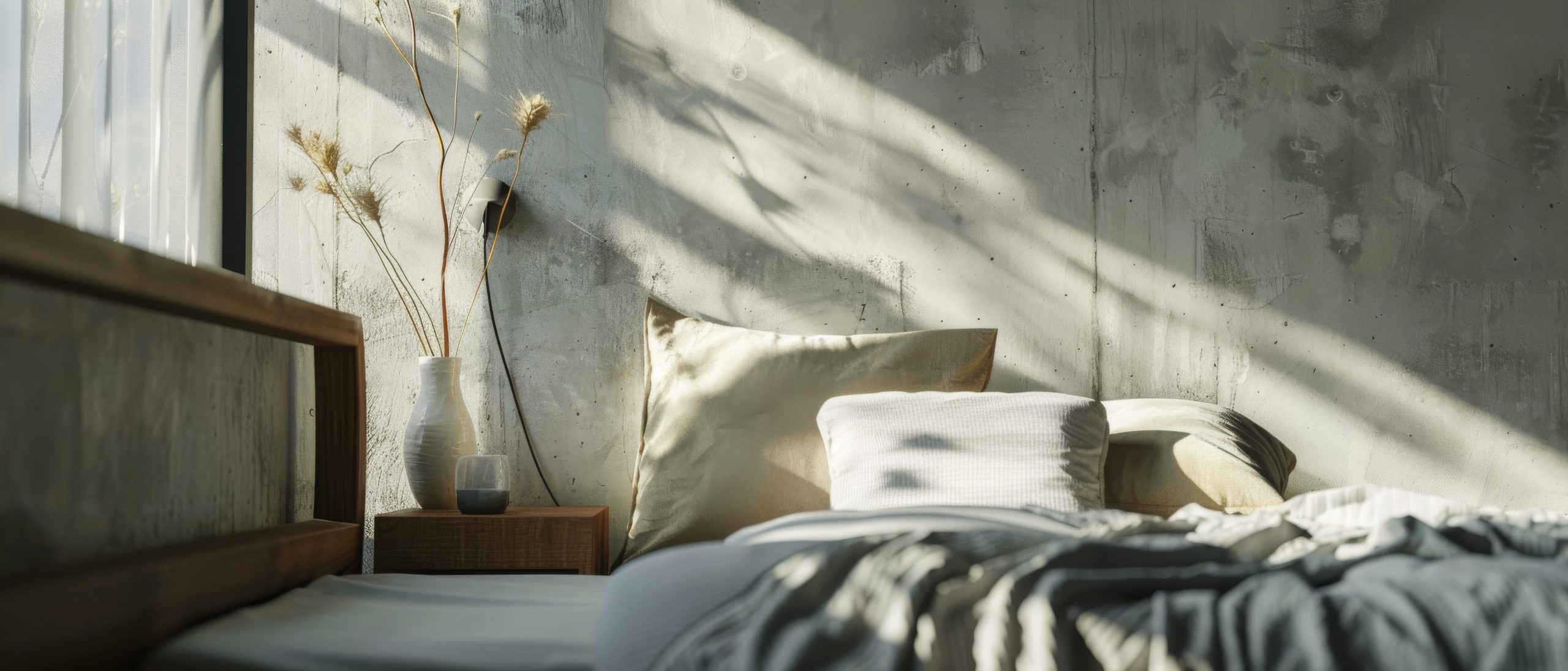 Estilo Wabi-sabi dormitorio